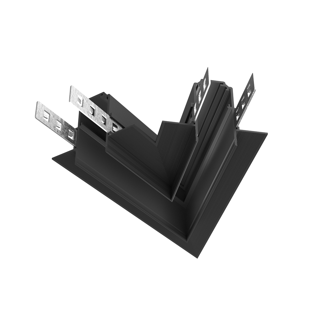 original-5332.jpg Коннектор для магнитного шинопровода L-образный Maytoni Technical Exility черный (TRA034CLS-42B) — изображение 1