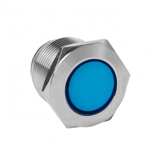 original-5486.jpg Лампа сигнальная EKF PROxima S-Pro67 24 В IP67 металлическая синяя (s-pro67-342) — изображение 1