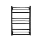 Полотенцесушитель водяной Indigo Brace 800х500 мм лесенка черный муар