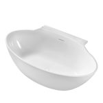 Ванна акриловая Abber 172х103 см с ножками (AB9237)