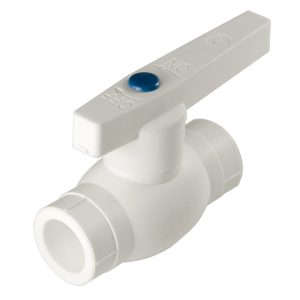 Кран шаровой полипропиленовый СТМ 50 мм (CPBV0050)