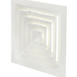 Диффузор потолочный квадратный Era Pro ДП4 450х450 мм