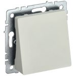 Вывод кабеля IEK Brite МВ10-БрКр встраиваемый бежевый (BR-VK10-0-K10)