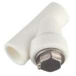 Фильтр полипропиленовый Valtec косой 20 мм В/В сетчатый (VTp.786.0.020)