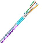 Интернет-кабель (витая пара) F/FTP CAT6a LAN 645 4х2х0,57 мм экранированный Cavel белый