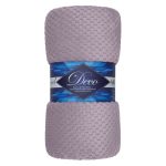 Плед 150х200 см TexRepublic Жаккард микрофибра сиреневый