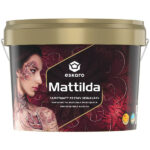 Краска моющаяся Eskaro Mattilda база А белая 9,5 л