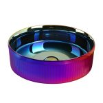 Раковина Abber Bequem 42 см накладная хамелеон (AC2114Regen)