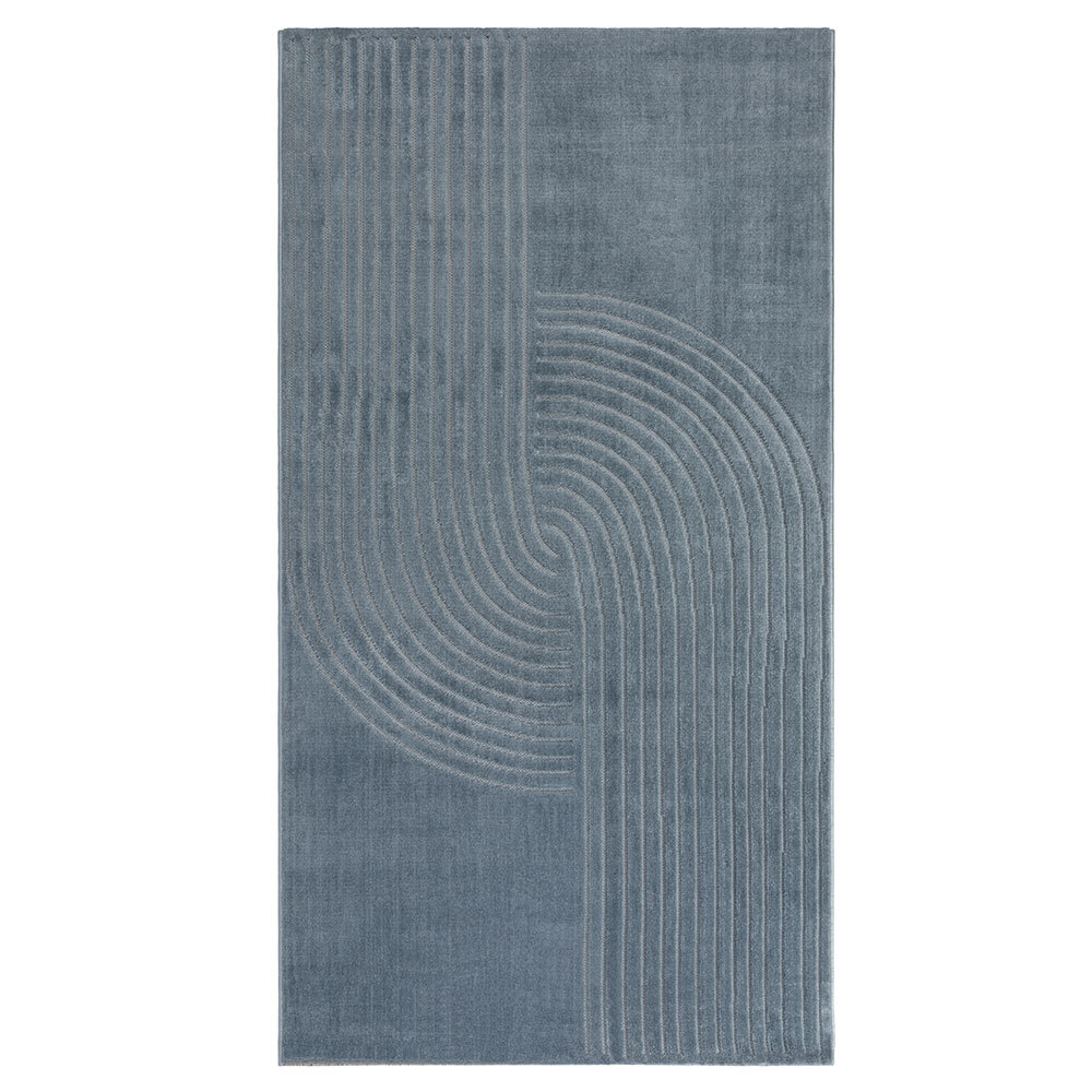 original-6615.jpg Ковер 0,8х1,5 м прямоугольный Soft голубой — изображение 1