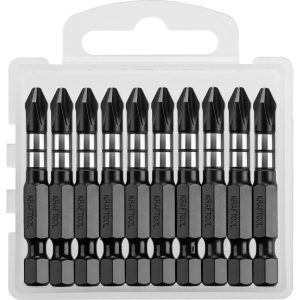 Бита Kraftool Impact (26191-2-50-S10) PH2 50 мм ударная (10 шт.)