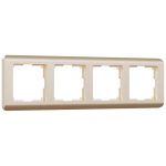 Рамка Werkel Stream четырехместная шампань (a051285)