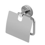 Держатель для туалетной бумаги Cezares с крышкой нержавеющая сталь хром (RELAX-PH-01)