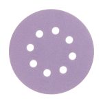 Диск шлифовальный КМ Purple d125 мм P150 на липучку бумажная основа (5 шт.)