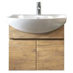 Тумба под раковину Vigo Wing 60 см подвесная дуб золотой (tp.WIN.BAL.60.2D дуб золотой)