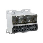 Блок распределительный тройной EKF PROxima на DIN-рейку и монтажную панель 84х75х49 мм 690 В IP20 175 А (kbr3-175)