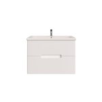 Комплект тумба с раковиной Sanstar Ориана 80 см подвесная белая (287.1-1.4.1.ККОМ)