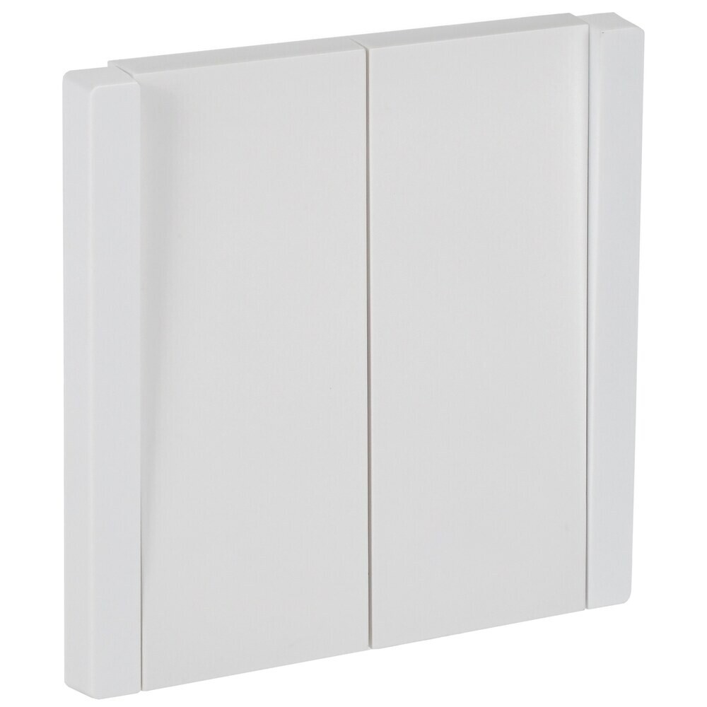 original-7823.jpg Выключатель IEK Forte&Piano FP207 двухклавишный встраиваемый белый проходной (FP-V22-0-10-1-K01) — изображение 1