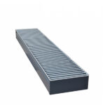 Конвектор внутрипольный КЗТО Бриз с 1 теплообменником 1500х200х80 мм правое подключение