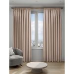 Штора блэкаут светло-коричневая 200х280 см Decofest Омбра (153.75)