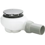 Сифон для душевого поддона Viega Tempoplex Plus 6960 шарнирный с выпуском d90 мм с соединением 50 мм со съемным гидрозатвором (578916)