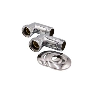 Соединитель угловой для полотенцесушителя VRT 1 ВР(г) х 1 НР(ш) хром