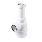 Сифон для раковины и мойки McAlpine 1 1/2х40 мм без выпуска (MRSK2-NW)