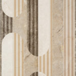 Плитка декор Axima Андорра бежевая 600x300x9 мм