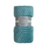Плед 200х220 см TexRepublic микрофибра бирюзовый