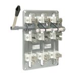 Выключатель-разъединитель EKF Basic РПБ 3P 100А 400 В левый привод (rpb-r-100l)