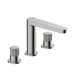 Смеситель для раковины встраиваемый WasserKraft Tauber никель двухвентильный (6435)