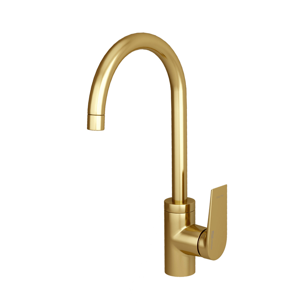 original-9246.jpg Смеситель для кухни WasserKraft Aisch золото с высоким изливом однорычажный (5507) — изображение 1