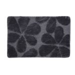 Коврик для ванной серый 90х60 см WasserKraft Diemel (BM-2212)