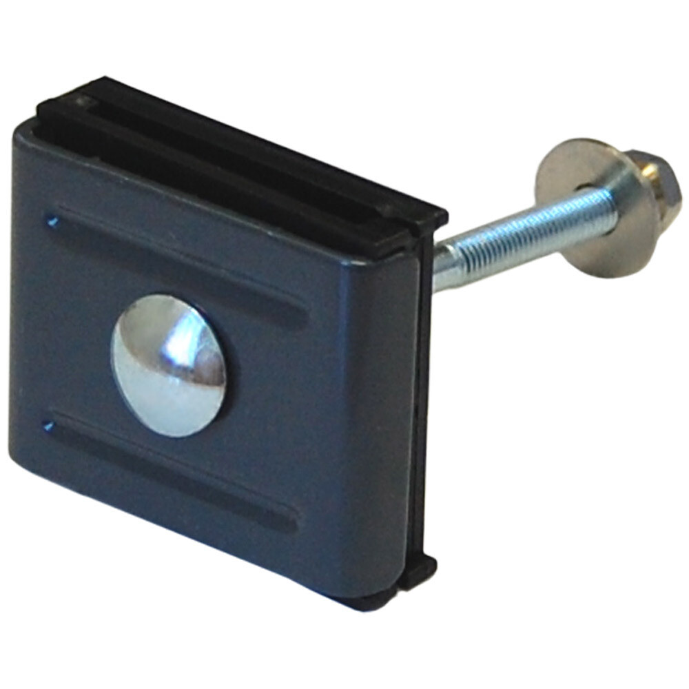 original-980.jpg Крепление скоба-болт к столбам 62х55 мм графитовое серое RAL 7024 — изображение 1