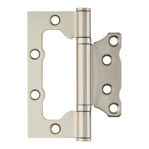 Петля бабочка универсальная неразъемная 100х75 мм матовый хром