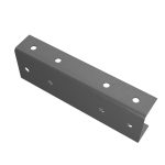 Соединитель для профильной трубы 40х20 мм графит RAL 7024 (10 шт.)