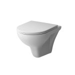 Унитаз подвесной AM.PM Gem FlashClean безободковый с сиденьем дюропласт микролифт (C901700SC)